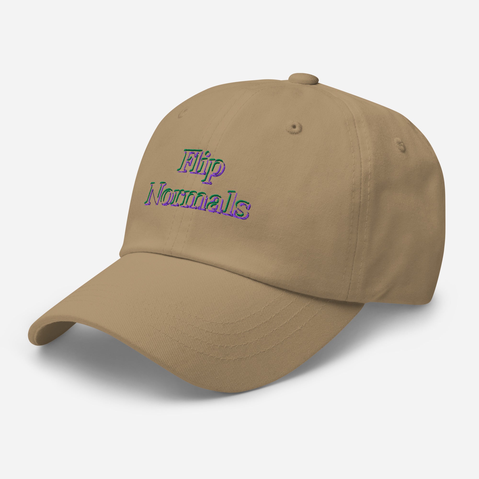 Flip Normals Embroidered Baseball Cap